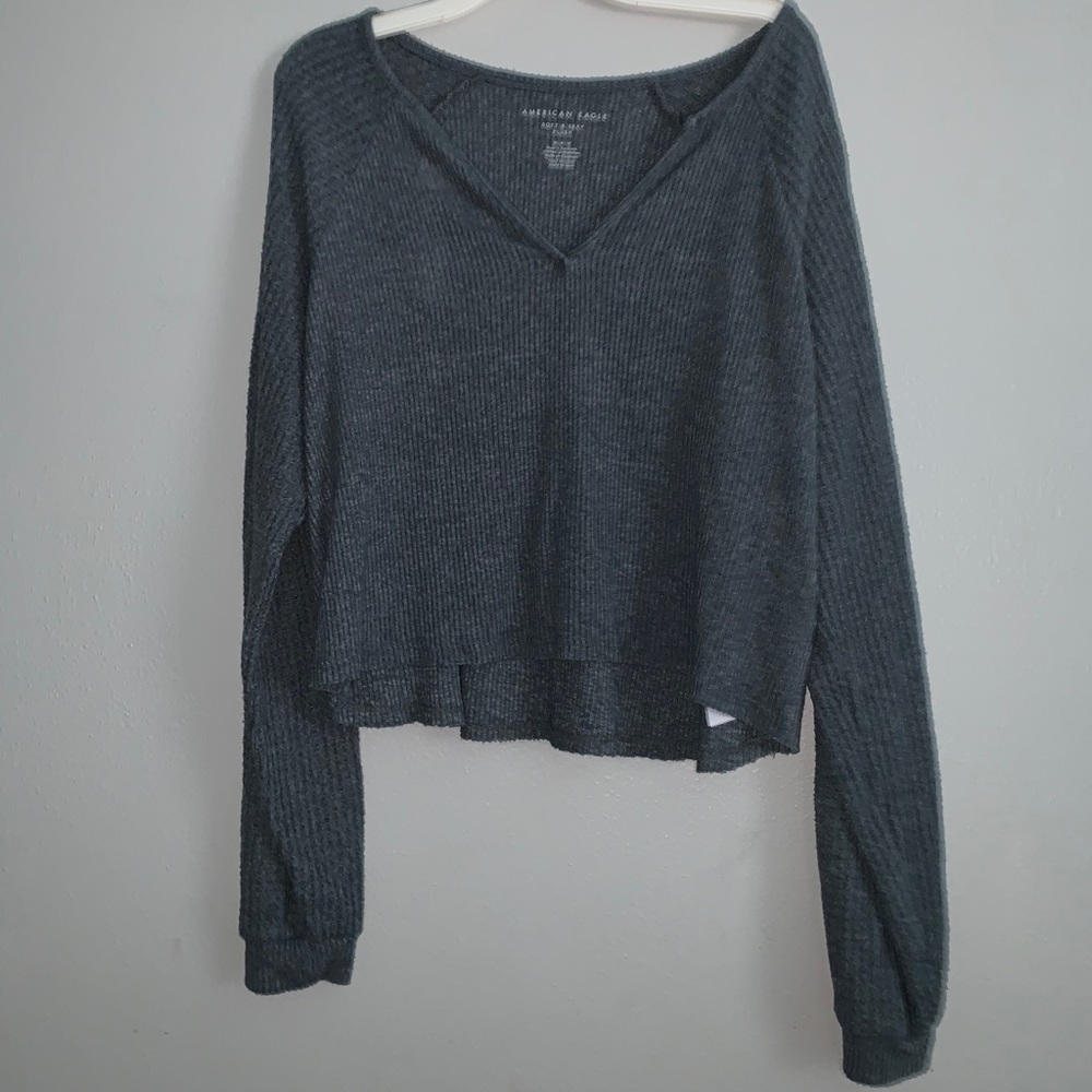 Cropped sweater